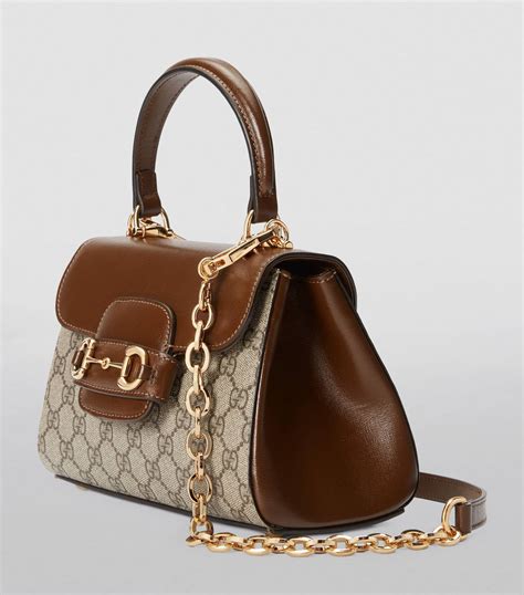 gucci horsebit top handle mini|horsebit 1955 small shoulder bag.